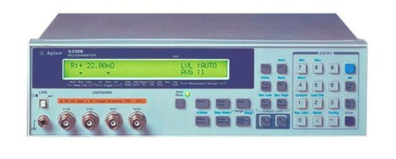 comprare Keysight 4338B Milliohmmeter con misurazione AC a 1 KHz, risoluzione di 10 µOhm e misurazione ad alta velocità di 34 ms fabbricazione online