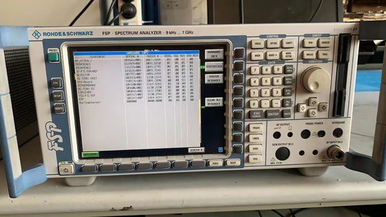 comprare Rohde e bene durevole dell'analizzatore di spettro di Schwarz rf FSP7 9KHz-7GHz fabbricazione online
