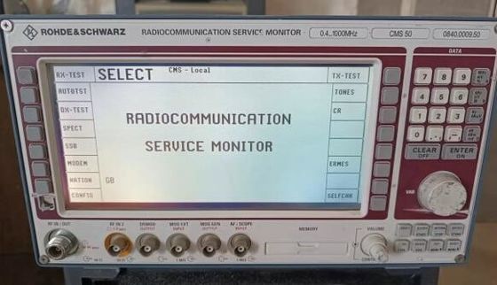 comprare Rohde e monitor di servizio di radiocomunicazione dell'analizzatore di Schwarz CMS50 fabbricazione online