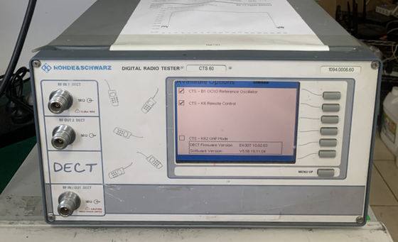 comprare CTS60 Rohde & monitor di servizio di radiocomunicazione di Schwarz con l'interfaccia di IEC/IEEE-Bus fabbricazione online
