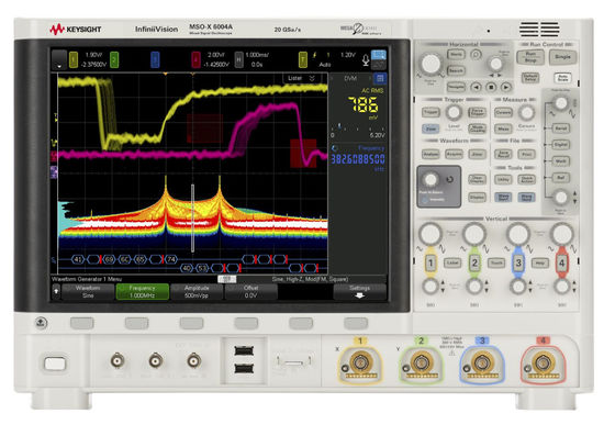 comprare Infinium Agilent Keysight Oscilloscopio a segnale misto MSOX6004A 1-6Ghz 4 canali analogici più 16 canali digitali fabbricazione online