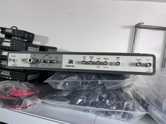 comprare Aeroflex 1600S /1600CSA Monitor di comunicazione Microprocessore controllato con adattatore fabbricazione online