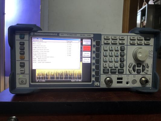 comprare Testato Rohde And Schwarz ETL TV Analyzer da 500 KHz a 3 GHz con test TV in pista fabbricazione online