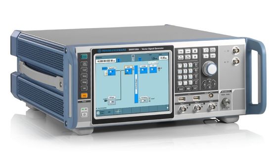comprare Generatore di segnali vettoriali Rohde Schwarz SMM100A con frequenza da 100 kHz a 44 GHz e larghezza di banda di modulazione di 1 GHz per la generazione di segnali 5G NR fabbricazione online