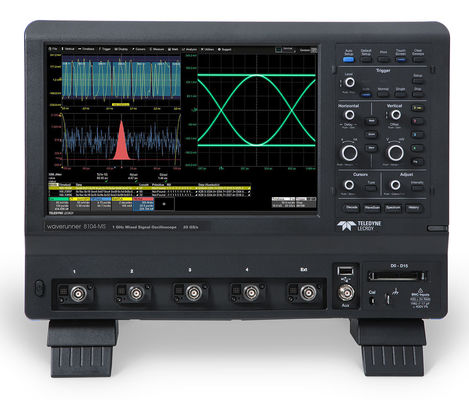 comprare Teledyne LeCroy WR8104 1 GHz, 10/20 GS/s, 4ch, 16/32 Mpts DSO con display a colori WXGA da 12,1′′ fabbricazione online