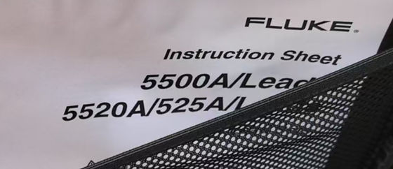 comprare Set di cavi di prova Fluke 5500A con isolamento in silicone da 1000V e cavi di estensione per termocoppia fabbricazione online