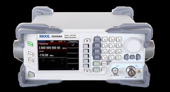 comprare Generatore di segnali RF della serie RIGOL DSG800 con gamma da 9 kHz a 3,6 GHz, alta precisione di ampiezza e funzioni di modulazione versatili fabbricazione online
