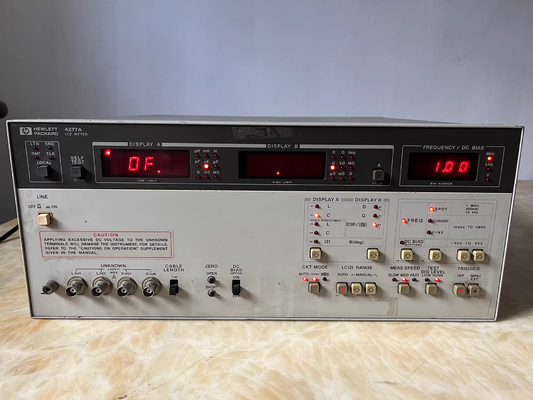 comprare Misuratore LCZ Agilent 4277A, Frequenza di test 10 KHz-1 MHz, Ricondizionato Misura L/C-D/Q/ESR/G, Z-Q, L/C ad alta velocità fabbricazione online