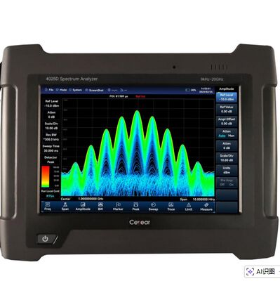 comprare Analisatore di spettro portatile Ceyear 4025 con gamma da 9 kHz a 54 GHz, schermo touch capacitivo da 10,1 pollici e velocità di scansione rapida fabbricazione online