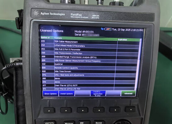 comprare Keysight N9918A Analisatore di combinazione a microonde portatile FieldFox con frequenza 26,5 GHz e design portatile fabbricazione online