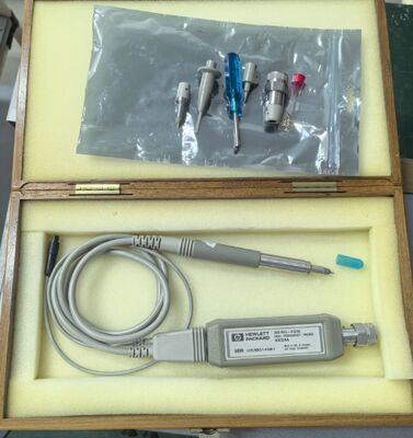 comprare Sonda ad alta frequenza Keysight Agilent 85024A da 300 kHz a 3 GHz con bassa capacità di ingresso e guadagno unitario per test accurati dei circuiti fabbricazione online