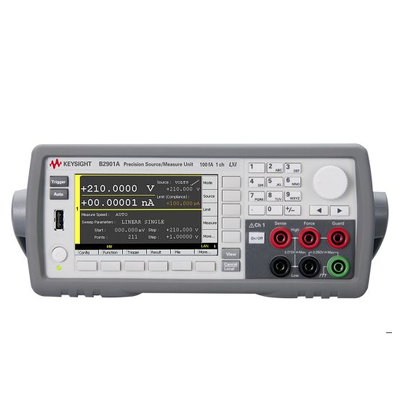 comprare Unità di sorgente/misura di precisione Keysight B2901A con risoluzione 100 fA, uscita 210 V e 3 A CC/impulso 10,5 A fabbricazione online