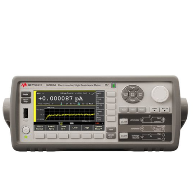 acquistare Keysight B2987A elettrometro Alta resistenza con risoluzione di 0,01 fA e misurazione di 10 PΩ Azionato a batteria fabbricazione online