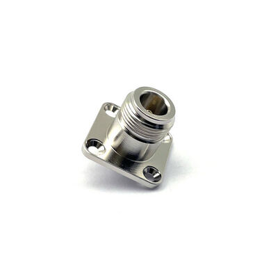 comprare N Type Female Jack RF Connector with IP65 Waterproof Rating, DC-11GHz Frequency Range, and 1000V r.m.s Working Voltage for Base Station fabbricazione online