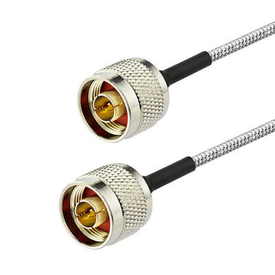 comprare N Female to SMA Female Connector with IP65 Rating 50Ω Impedance and 0~3GHz Frequency for Coaxial Cable Assembly fabbricazione online