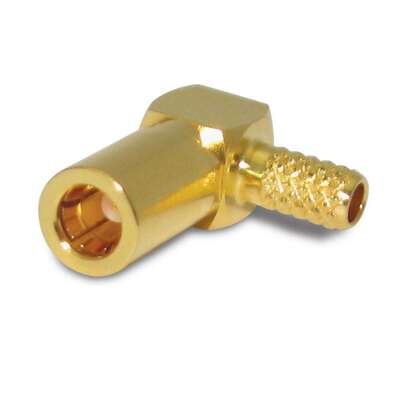 comprare Connettore coaxiale RF maschile SSMB con resistenza all'acqua IP67, gamma di frequenza DC-3GHz e finitura di contatto in oro fabbricazione online