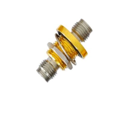 comprare 1.85mm Femmina a femmina Bulkhand Mount Adapter sigillato ermeticamente fabbricazione online