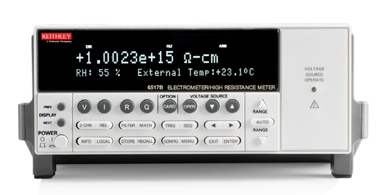 comprare Keithley 6517B elettrometro Alta resistenza con 10 aA Risoluzione 10^18 Ohm Range e Display a 6,5 cifre fabbricazione online