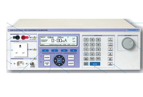 comprare Calibratore di prova elettrico multifunzione della serie Transmille 3200 con conformità alla 17a edizione, correzione automatica del loop e cattura digitale delle forme d'onda fabbricazione online