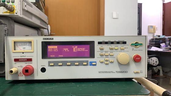 Tos9200 Kikusui Hipot Tester con prova di resistenza all'isolamento Ac- 5.0 Kv