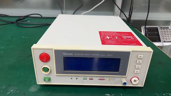 Chroma 19073 Hipot Tester Misurazione della resistenza all'isolamento da 1M a 50G