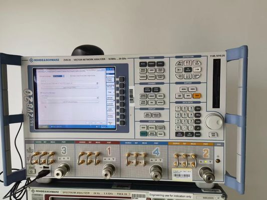 Rohde And Schwarz ZVB20 Vector Network Analyzer da 10 MHz a 20 GHz 4 porte 3,5 mm