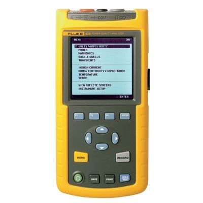 FLUKE 43B ANALIZZATORE DI POWER 4 ore Tempo di funzionamento Progettazione leggera