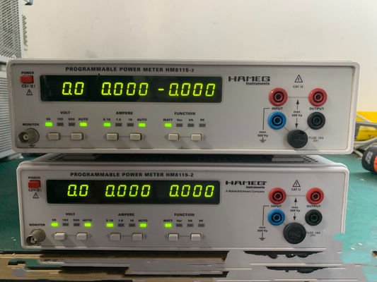 HAMEG ((Rohde & Schwarz) HM8115-2 Misuratore di potenza Ampia gamma di misura 1 MW...8 KW
